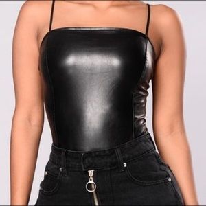 Leather Bodysuit
